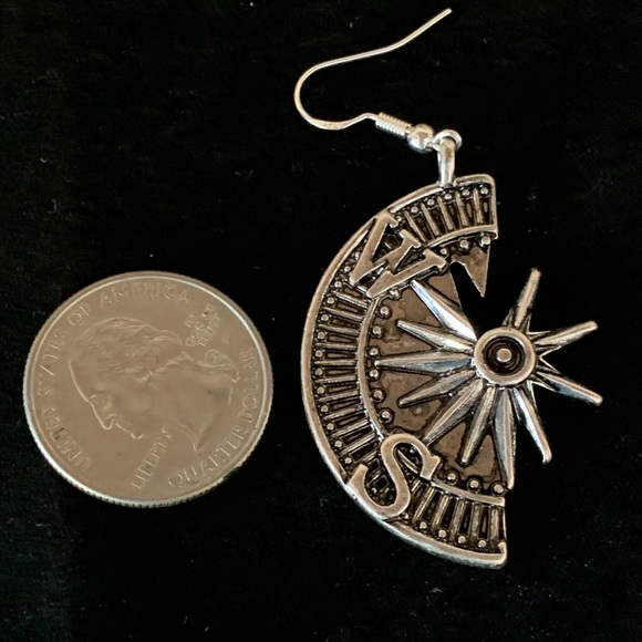 Compass Earrings - Picture 4 of 5